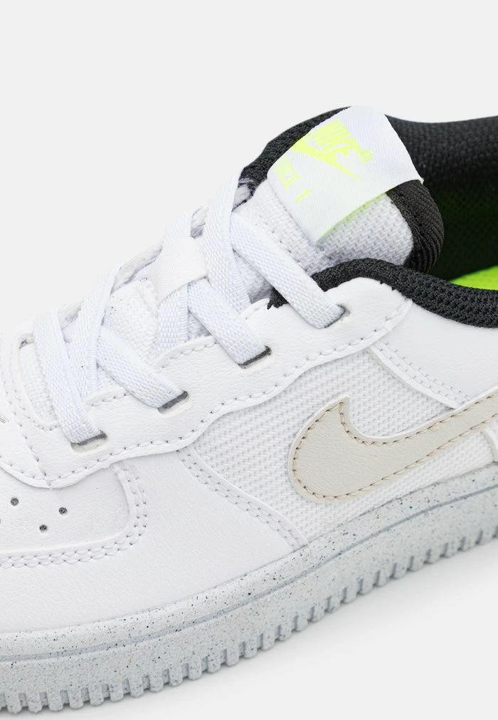 Nike Sportswear FORCE 1 CRATER CLASSIC BP UNISEX - Trainers - White/light Bone/volt/black - Image 6