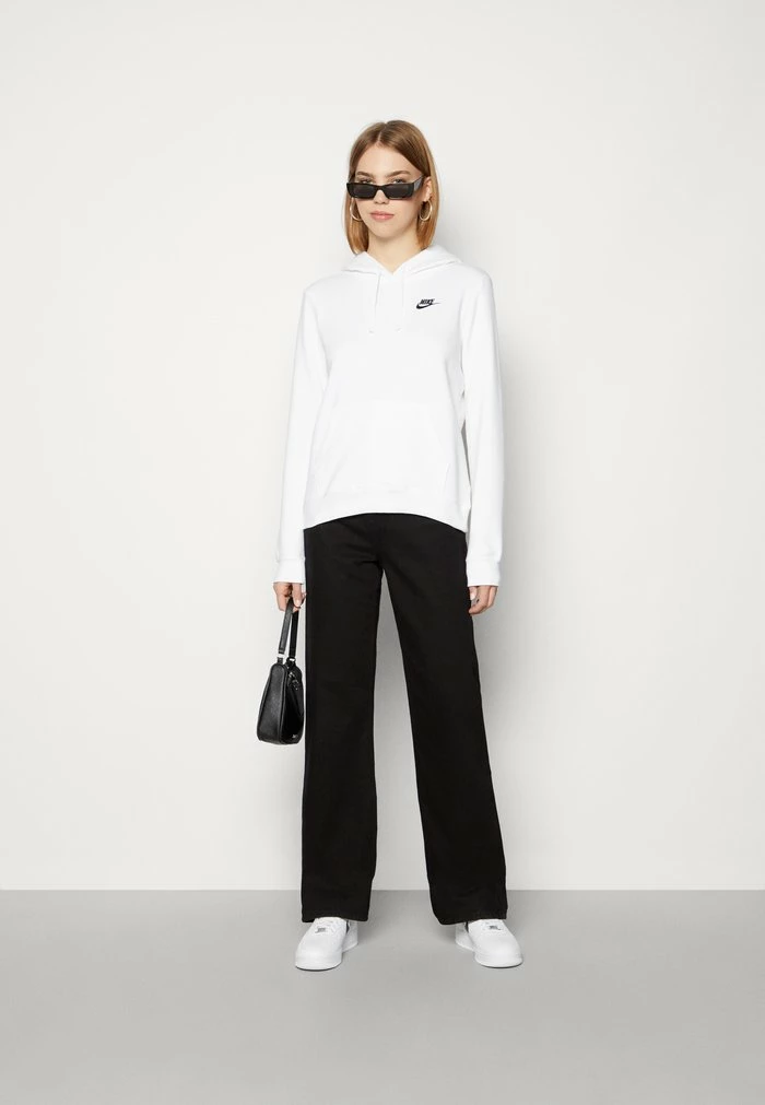 Nike Sportswear CLUB - Sweatshirt - White/black - Image 2
