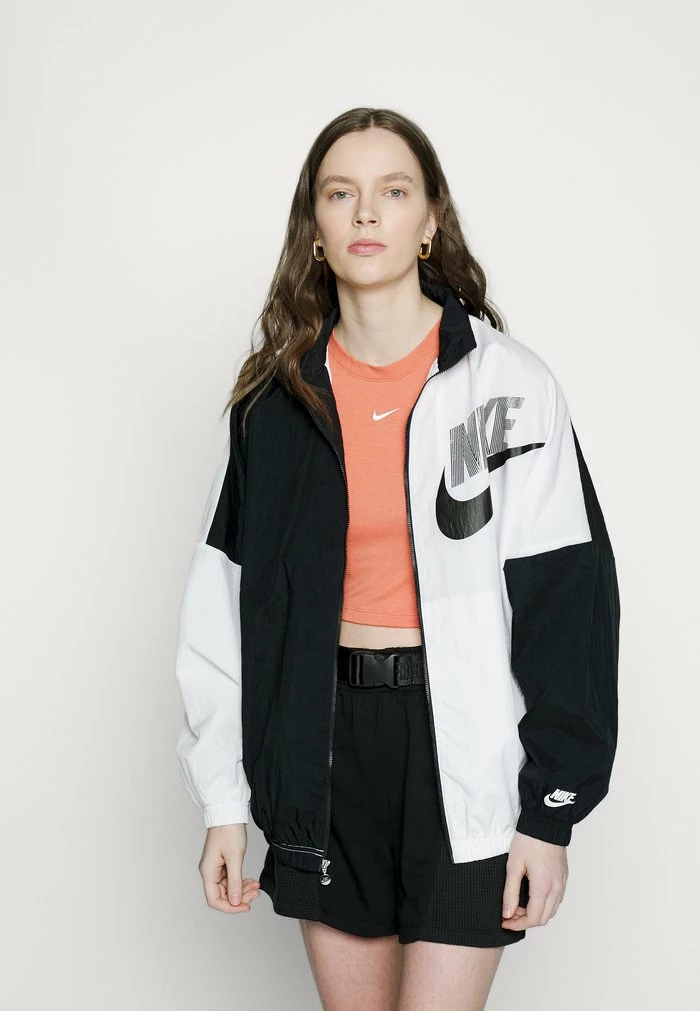 Nike Sportswear Windbreaker - Black/white - Image 3