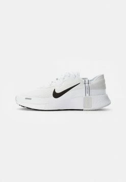 Nike Sportswear REPOSTO - Trainers - White/black-platinum Tint-mtlc Silver-gum Light Brown