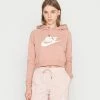 Nike Sportswear CROP - Sweatshirt - Rose Whisper