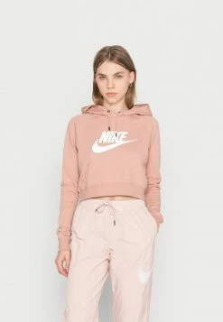 Nike Sportswear CROP - Sweatshirt - Rose Whisper