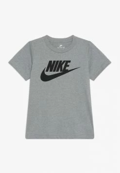 Nike Sportswear FUTURA TEE UNISEX - Print T-shirt - Dark Grey Heather