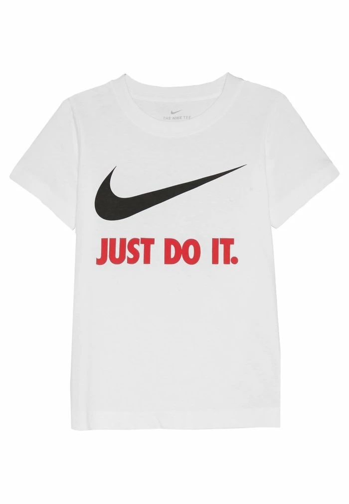 Nike Sportswear TEE - Print T-shirt - White/red - Image 3
