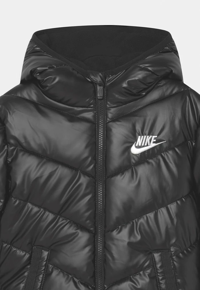Nike Sportswear CHEVRON SOLID PUFFER - Winter Jacket - Black - Image 3