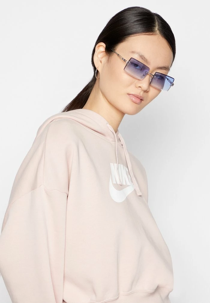 Nike Sportswear CLUB CROP - Sweatshirt - Pink Oxford/white - Image 4
