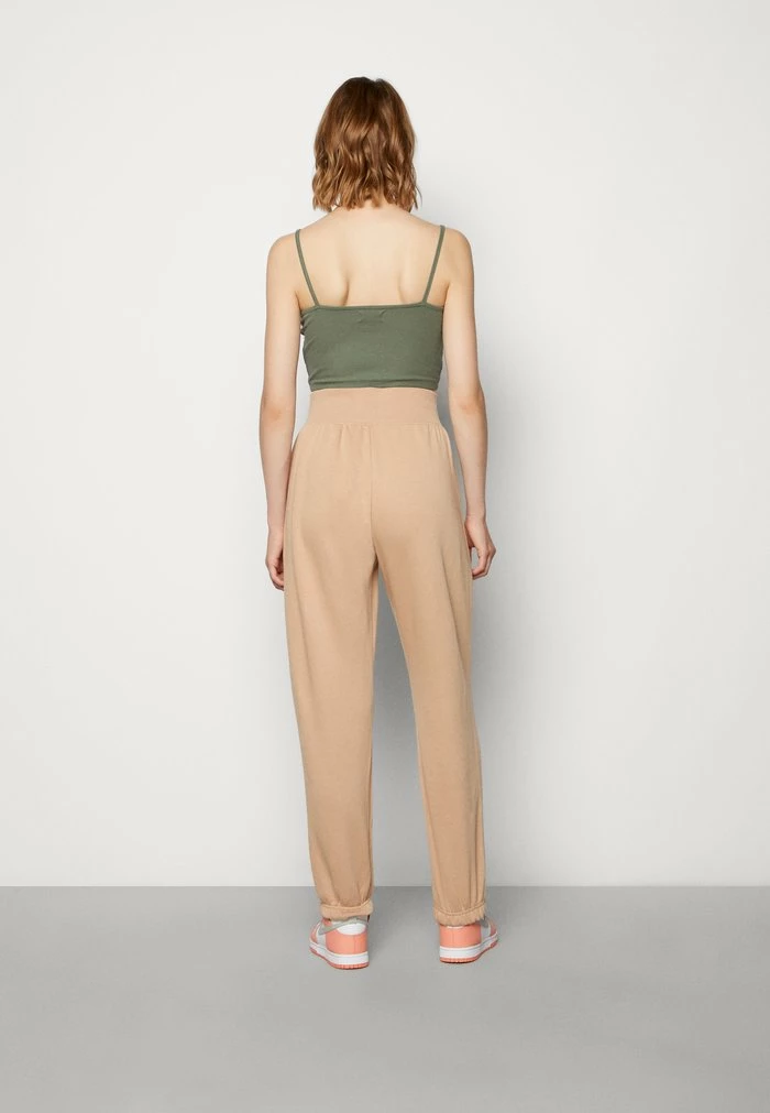 Nike Sportswear HIGH RISE PANT - Tracksuit Bottoms - Hemp/sail - Image 3