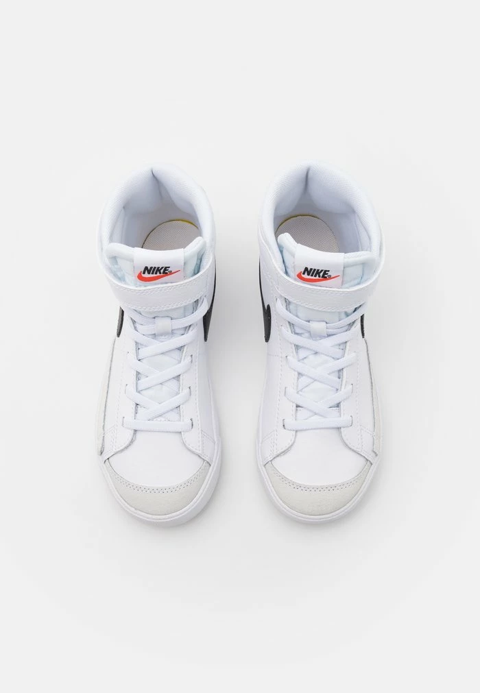 Nike Sportswear BLAZER MID 77 BP UNISEX - High-top Trainers - White/black/total Orange - Image 4