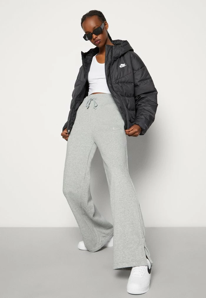 Nike Sportswear PANT WIDE - Tracksuit Bottoms - Grey /sail - Image 4