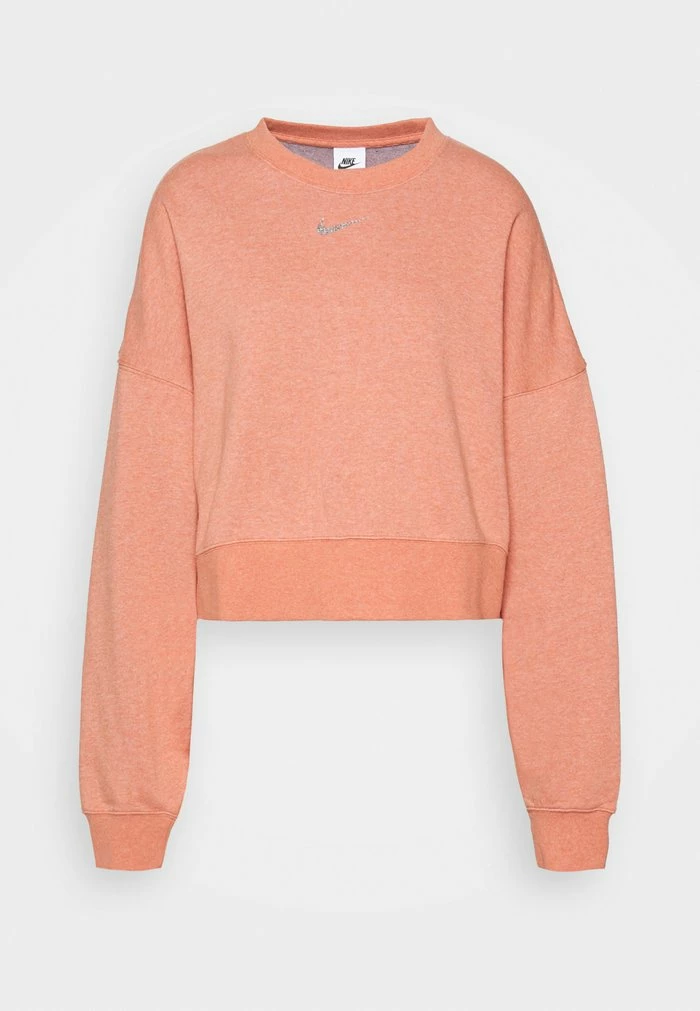 Nike Sportswear CREW - Sweatshirt - Madder Root/heather/white - Image 2