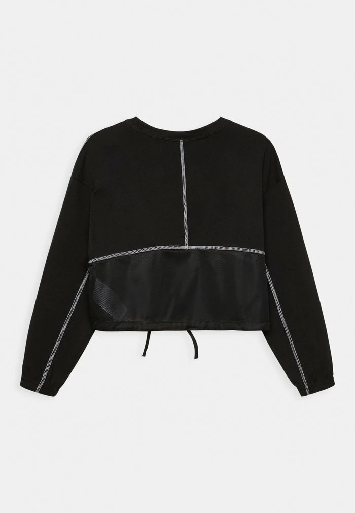 Nike Sportswear CREW - Sweatshirt - Black/black/white/(white) - Image 2