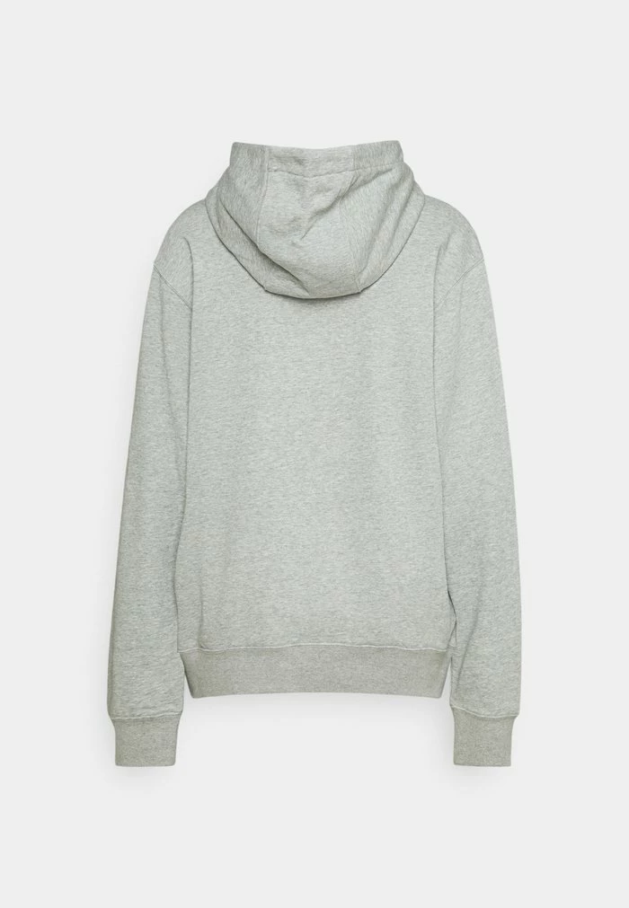 Nike Sportswear M NSW CLUB HOODIE PO FT - Hoodie - Grey Heather/matte Silver/white - Image 2