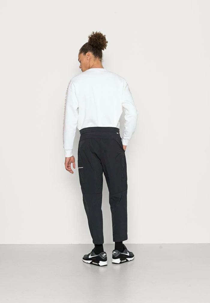 Nike Sportswear UTILITY PANT - Cargo Trousers - Black/sail/ice Silver - Image 3