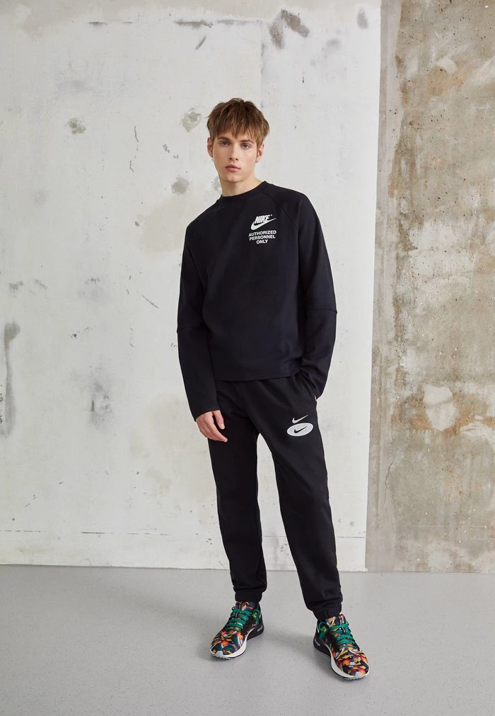 Nike Sportswear CREW - Sweatshirt - Black/white