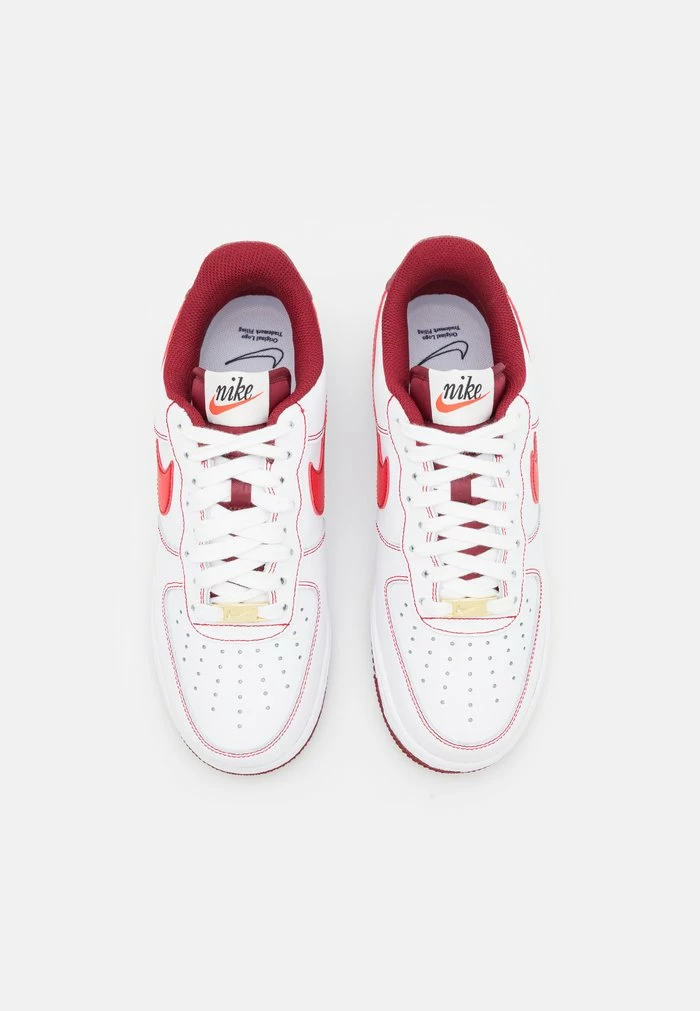 Nike Sportswear AIR FORCE 1 '07 - Trainers - White/university Red/team Red/sail/team Orange/black - Image 4