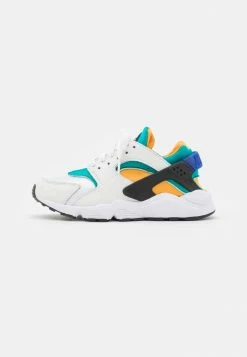 Nike Sportswear AIR HUARACHE UNISEX - Trainers - White/blue/emerald