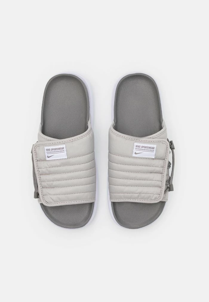 Nike Sportswear ASUNA SLIDE - Mules - Light Iron Ore/flat Pewter/white - Image 4