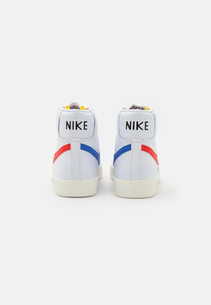 Nike Sportswear BLAZER MID 77 - High-top Trainers - White/habanero Red/medium Blue/sail/black/team Orange - Image 3