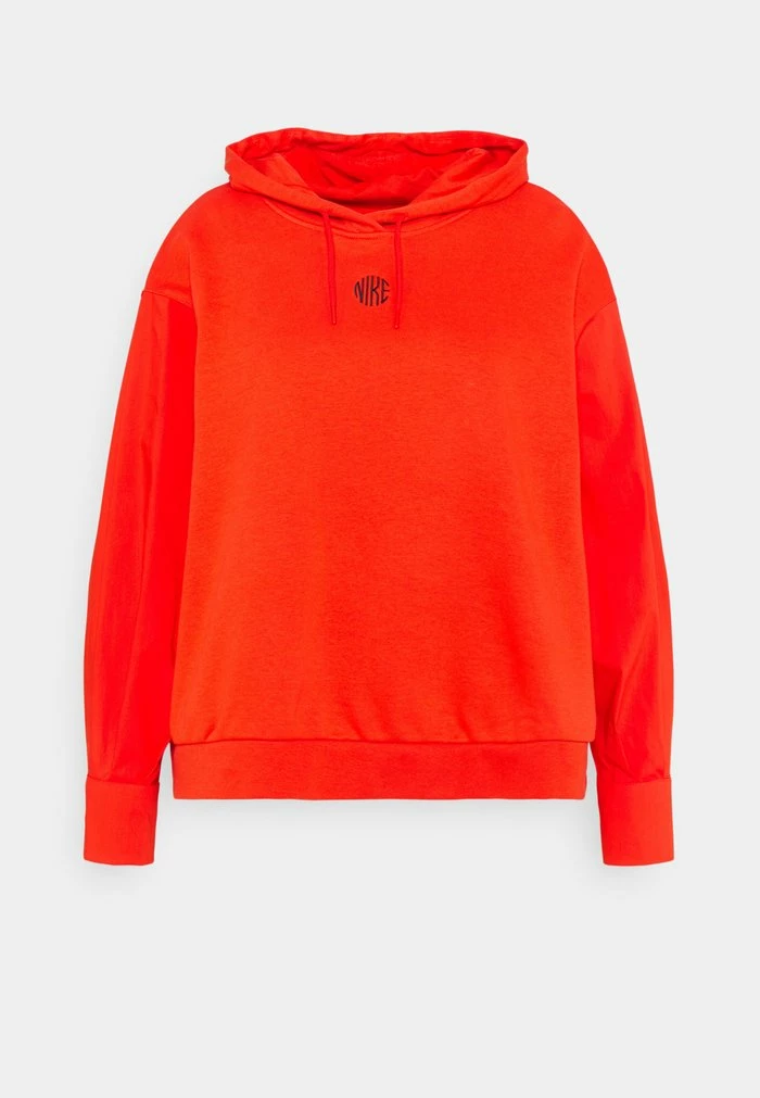 Nike Sportswear HOODIE PLUS - Hoodie - Chile Red/black - Image 4