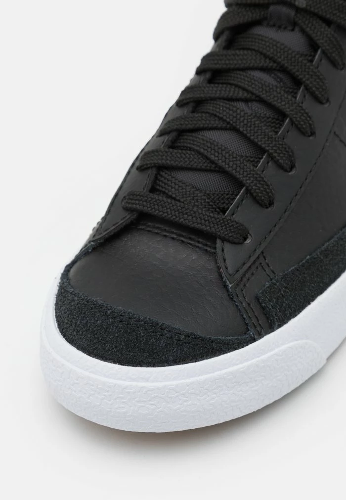 Nike Sportswear BLAZER MID 77 BG UNISEX - High-top Trainers - Black/white/team Orange - Image 6