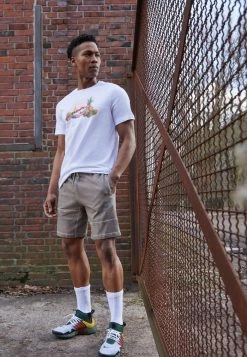 Nike Sportswear REVIVAL - Shorts - Moon Fossil/white