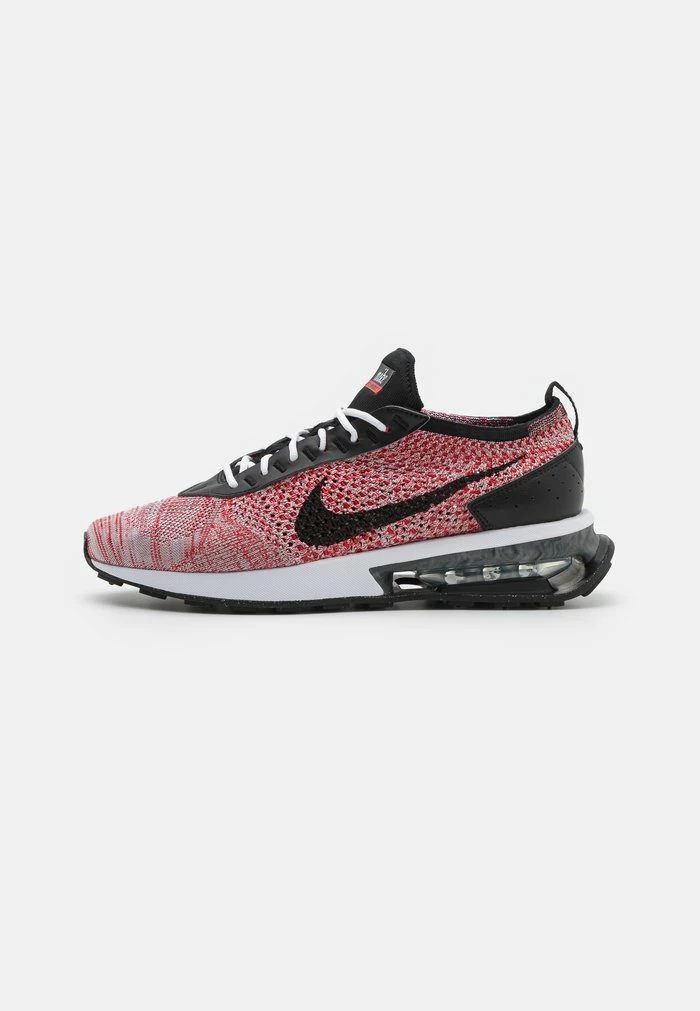 Nike Sportswear AIR MAX FLYKNIT RACER NN - Trainers - University Red/black/wolf Grey/black/white