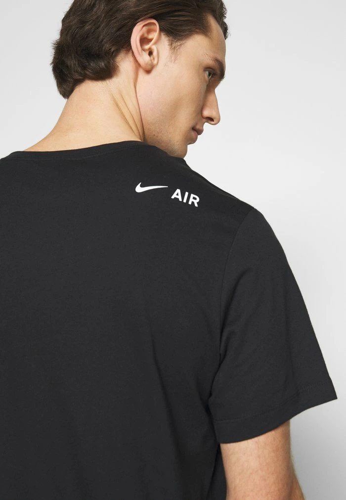 Nike Sportswear TEE AIR - Print T-shirt - Black/reflective Silver - Image 5