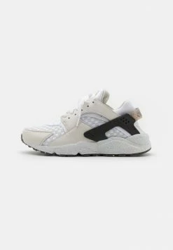 Nike Sportswear AIR HUARACHE CRATER UNISEX - Trainers - Light Bone/white/black/volt