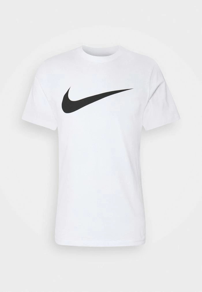 Nike Sportswear TEE ICON - Print T-shirt - White/(black) - Image 5