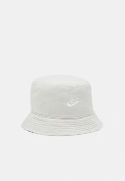 Nike Sportswear BUCKET FUTURA WASH UNISEX - Hat - Light Bone/white