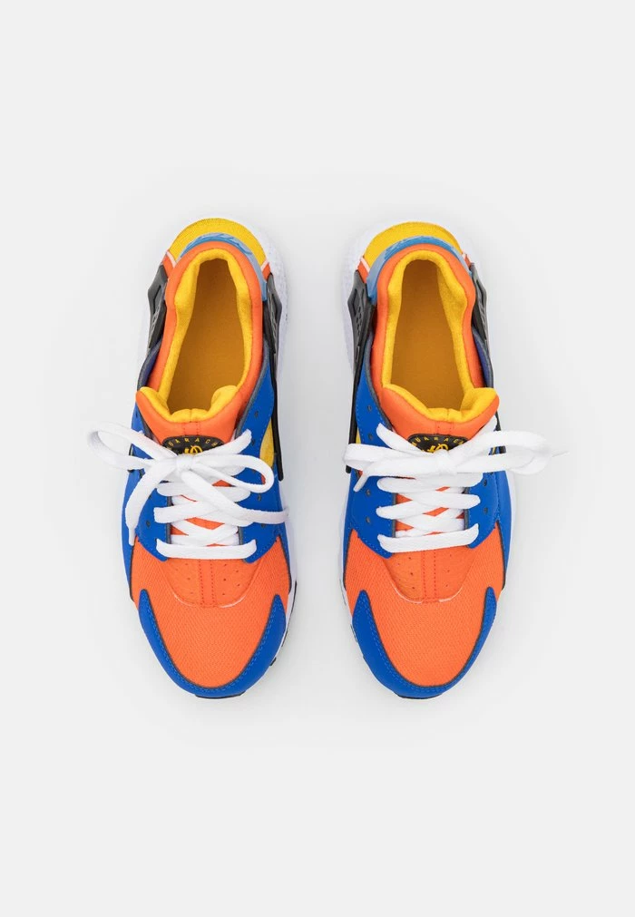 Nike Sportswear HUARACHE RUN UNISEX - Trainers - Hyper Royal/yellow Ochre/safety Orange/black - Image 4