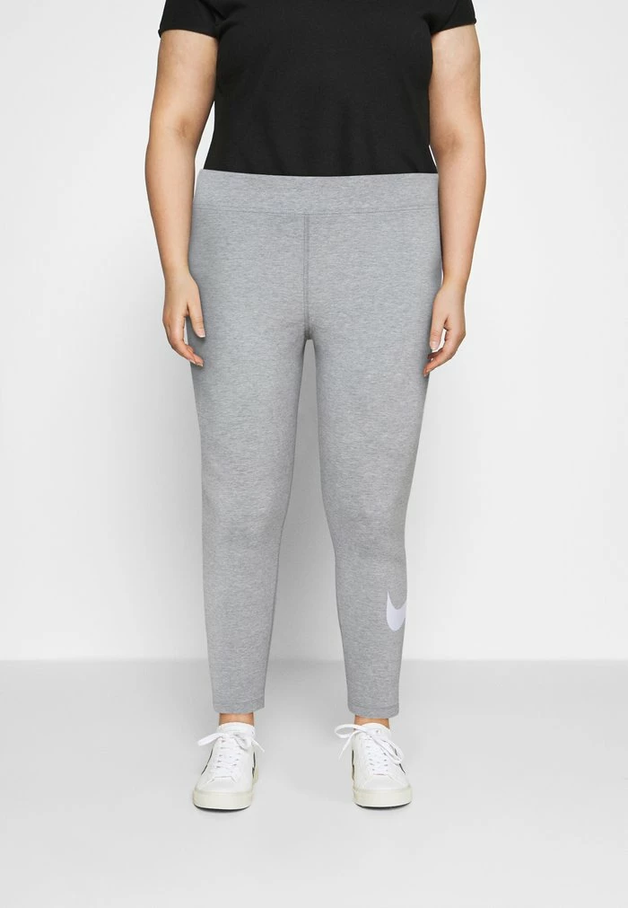 Nike Sportswear Leggings - Trousers - Grey Heather/white