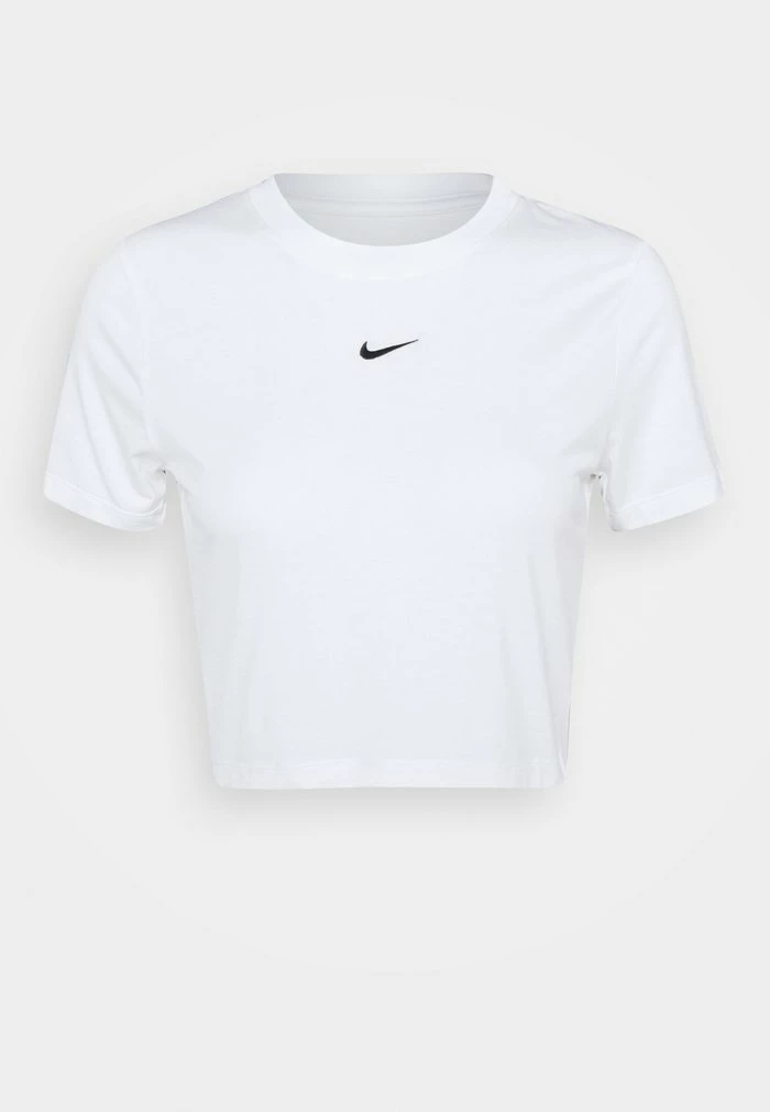 Nike Sportswear TEE SLIM - Basic T-shirt - White/black - Image 6