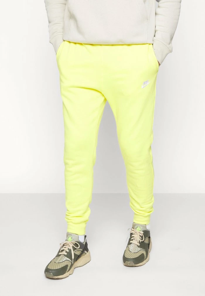 Nike Sportswear CLUB - Tracksuit Bottoms - Yellow Strike - Image 3