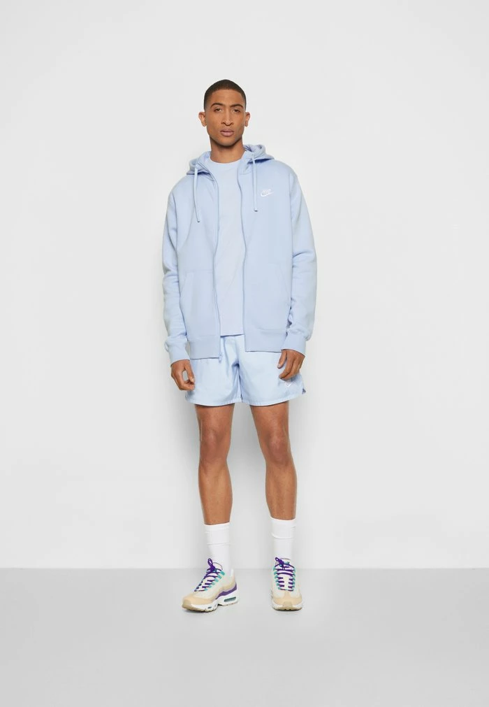 Nike Sportswear CLUB HOODIE - Zip-up Sweatshirt - Light Marine - Image 5