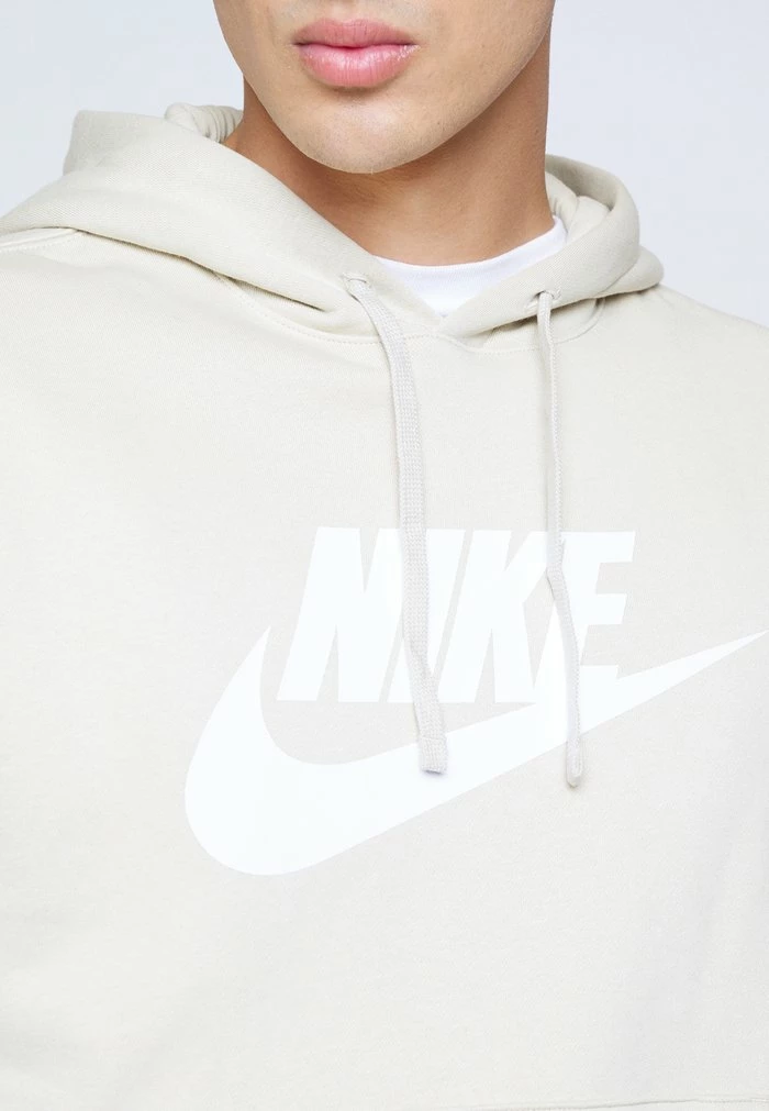 Nike Sportswear CLUB HOODIE - Hoodie - Rattan/white - Image 8