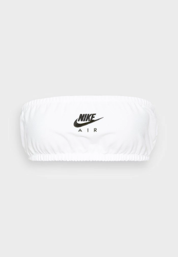 Nike Sportswear AIR BANDEAU - Top - White/black - Image 4