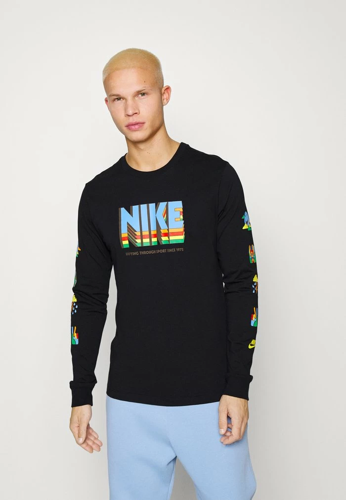 Nike Sportswear NSW TEE - Long Sleeved Top - Black
