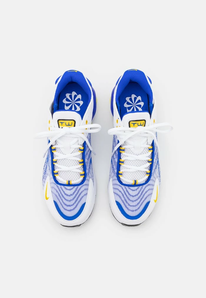 Nike Sportswear AIR MAX TW NN BG UNISEX - Trainers - White/speed Yellow/racer Blue/black/white/gym Red - Image 4