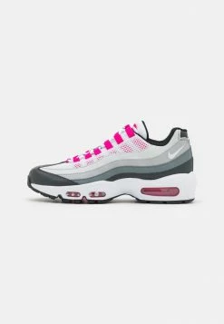 Nike Sportswear AIR MAX 95 - Trainers - Anthracite/white/cool Grey/wolf Grey/pure Platinum/pink Prime