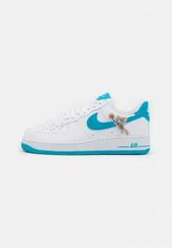 Nike Sportswear AIR FORCE 1 '07 - Trainers - White/light Blue Fury/white