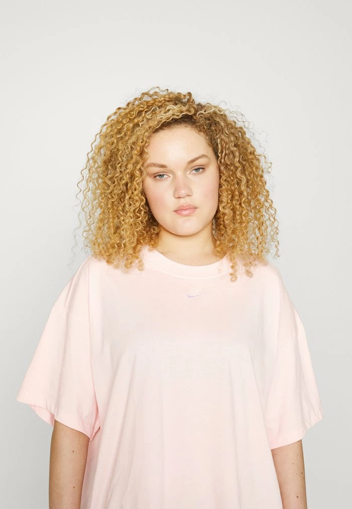 Nike Sportswear PLUS - Basic T-shirt - Atmosphere/white - Image 4