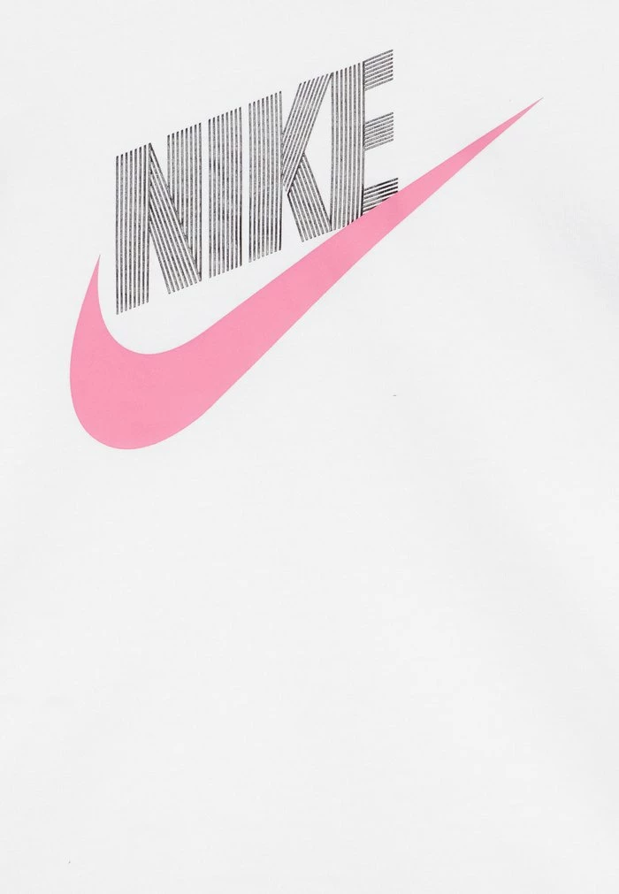 Nike Sportswear BOXY TEE - Print T-shirt - White/pinksicle - Image 3