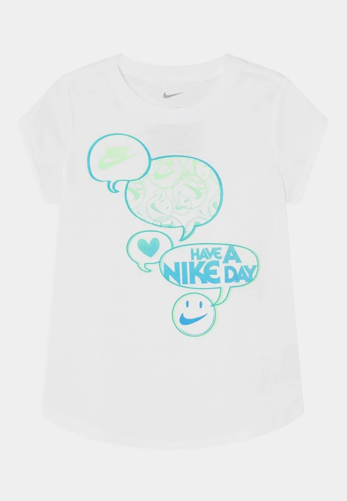 Nike Sportswear RECYCLED TEE - Print T-shirt - White