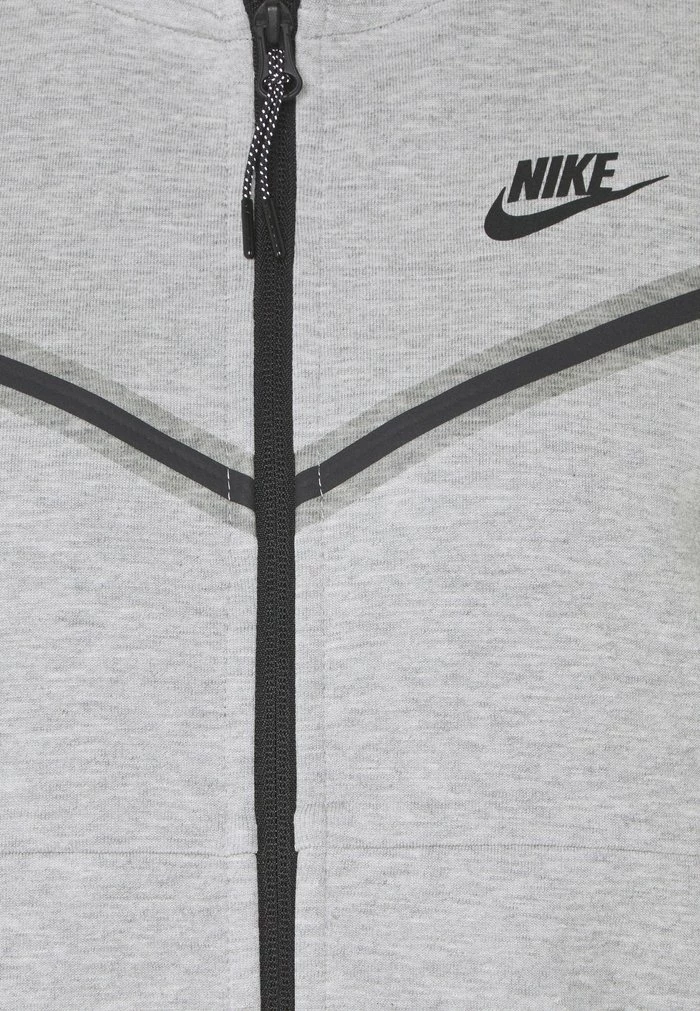Nike Sportswear Hoodie - Dk Grey Heather/black - Image 6