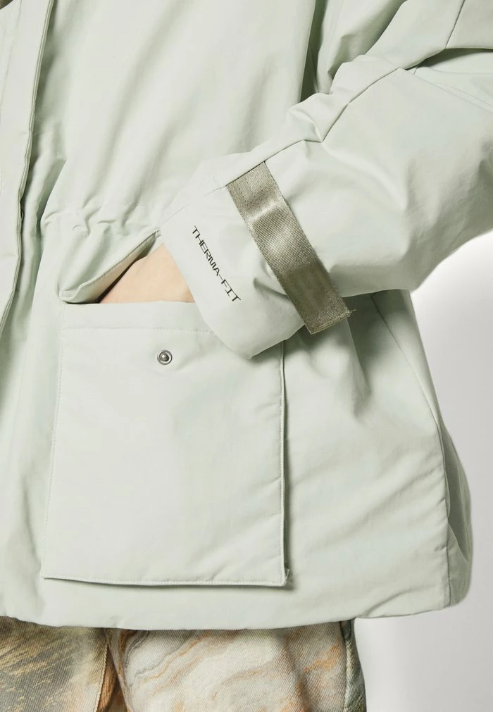 Nike Sportswear REVIVAL - Winter Jacket - Grey Haze/white/light Army/black - Image 4