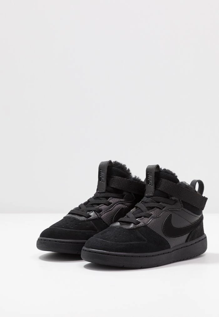 Nike Sportswear COURT BOROUGH MID WINTERIZED - Baby Shoes - Black/white - Image 4