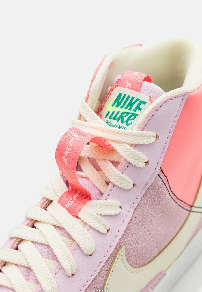 Nike Sportswear BLAZER MID '77 SE - High-top Trainers - Pink Foam/coconut Milk/pink Gaze/summit White - Image 6