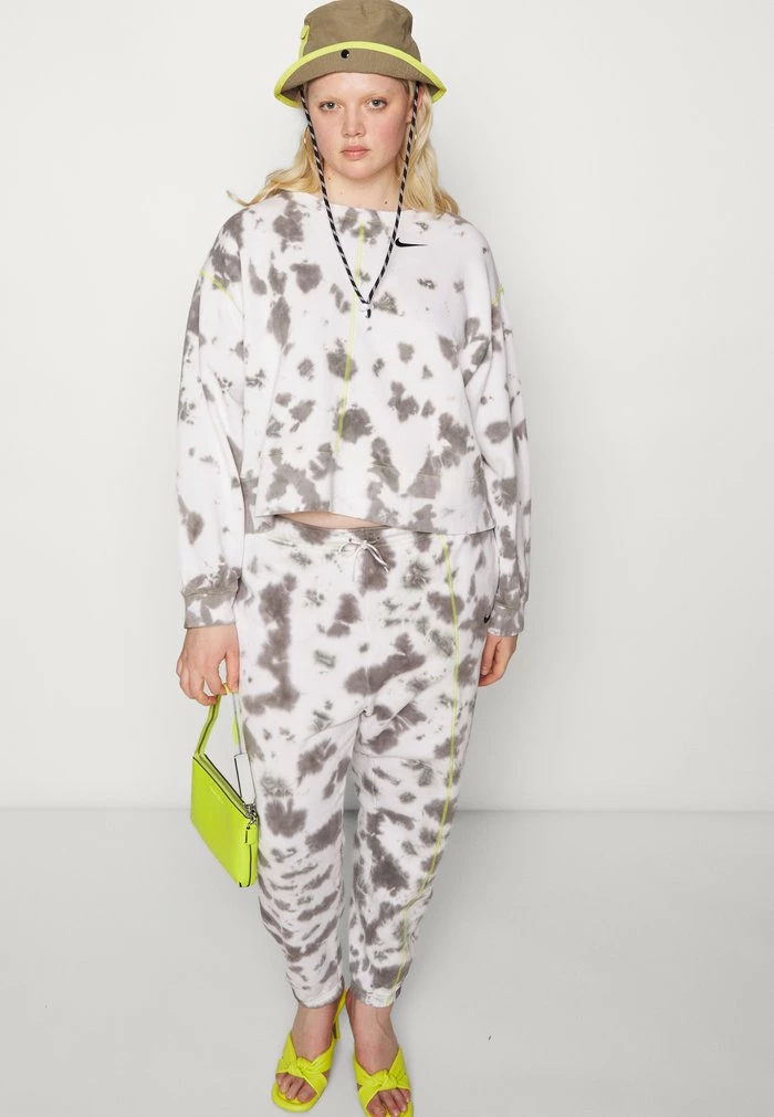 Nike Sportswear Tracksuit Bottoms - Flat Pewter/atomic Green/black - Image 7