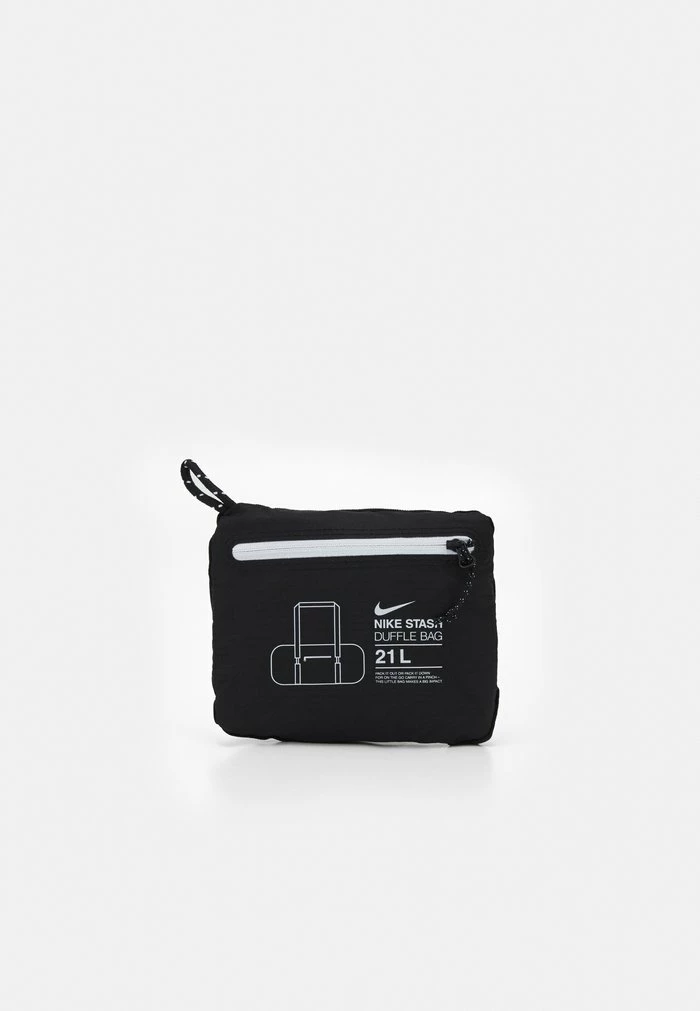 Nike Sportswear UNISEX - Sports Bag - Black/white - Image 4